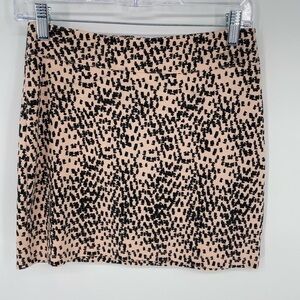 BDG mini zip skirt size med light pink